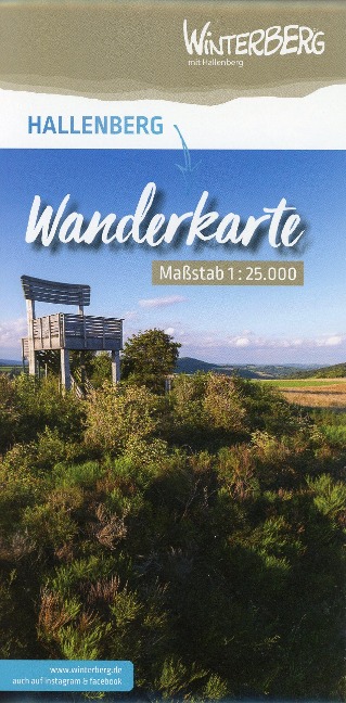Wanderkarte Hallenberg 1:25 000 - 