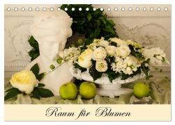 Cover-Bild zum Titel 'Raum für Blumen (Tischkalender 2026 DIN A5 quer), CALVENDO Monatskalender' von 'Simone Meyer'