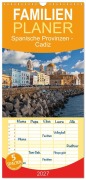 Cover-Bild zum Titel 'Familienplaner 2027 - Spanische Provinzen - Cadiz mit 5 Spalten (Wandkalender, 21 x 45 cm) CALVENDO' von '(C) By Insideportugal'