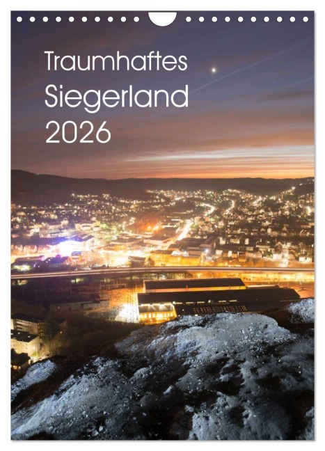 Traumhaftes Siegerland 2026 (Wandkalender 2026 DIN A4 hoch), CALVENDO Monatskalender - Dag Ulrich Irle