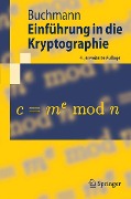 Cover-Bild zum Titel 'Einführung in die Kryptographie' von 'Johannes Buchmann'