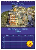 Malerisches Ligurien (Wandkalender 2024 DIN A2 hoch), CALVENDO Monatskalender - Andy Tetak