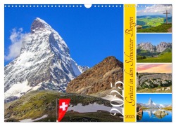 Grüezi in den Schweizer Bergen (Wandkalender 2025 DIN A3 quer), CALVENDO Monatskalender - Christa Kramer