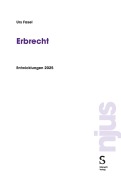 Cover-Bild zum Titel 'Erbrecht' von 'Urs Fasel'