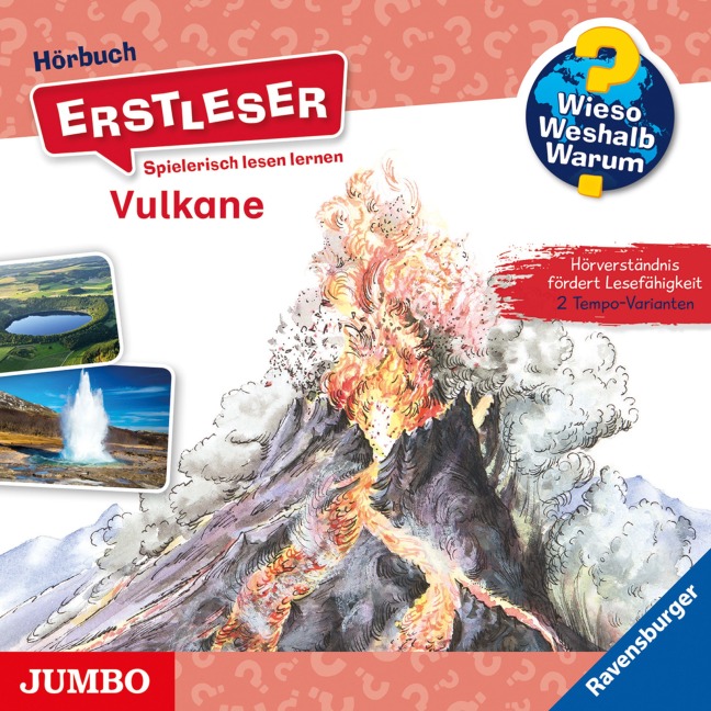 Vulkane [Wieso? Weshalb? Warum? ERSTLESER Folge 2] - Peter Friedl, Sandra Noa