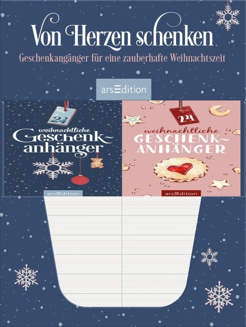 Display Zauberhafte Weihnachtszeit: 24 Geschenkanhänger - 