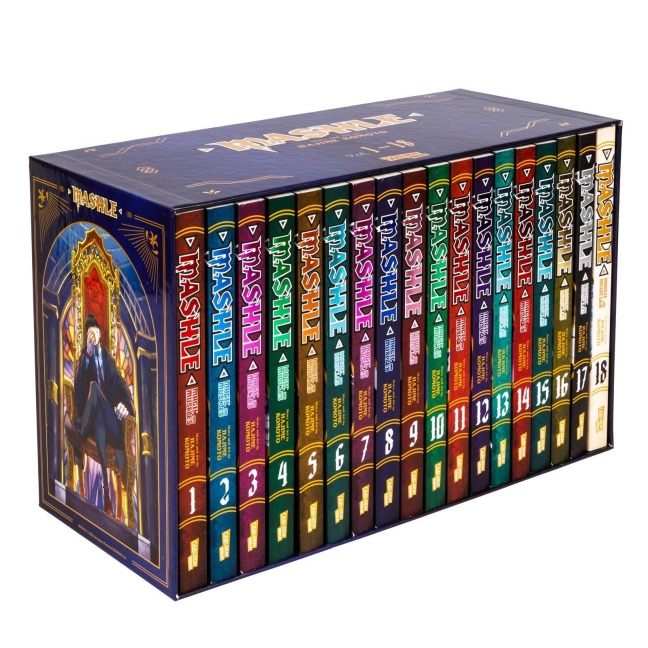 Mashle: Magic and Muscles Sammelschuber (inklusive Band 1-18) - Hajime Komoto