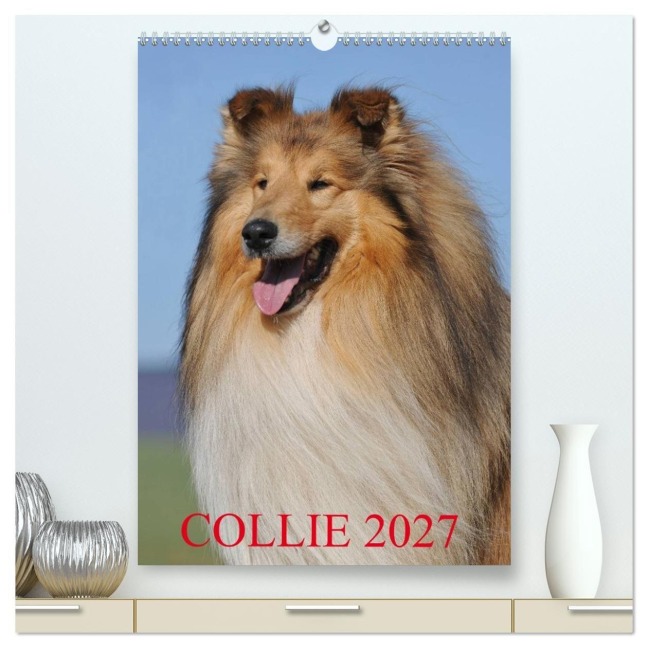 Collie 2027 (hochwertiger Premium Wandkalender 2027 DIN A2 hoch), Kunstdruck in Hochglanz - Sigrid Starick