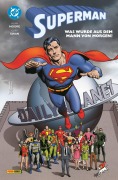 Cover-Bild zum Titel 'Superman: Was wurde aus dem Mann von Morgen (Neuausgabe)' von 'Alan Moore, Curt Swan, Rick Veitch, Dave Gibbons'
