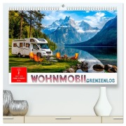 Cover-Bild zum Titel 'Wohnmobil grenzenlos (hochwertiger Premium Wandkalender 2026 DIN A2 quer), Kunstdruck in Hochglanz' von 'Peter Roder'