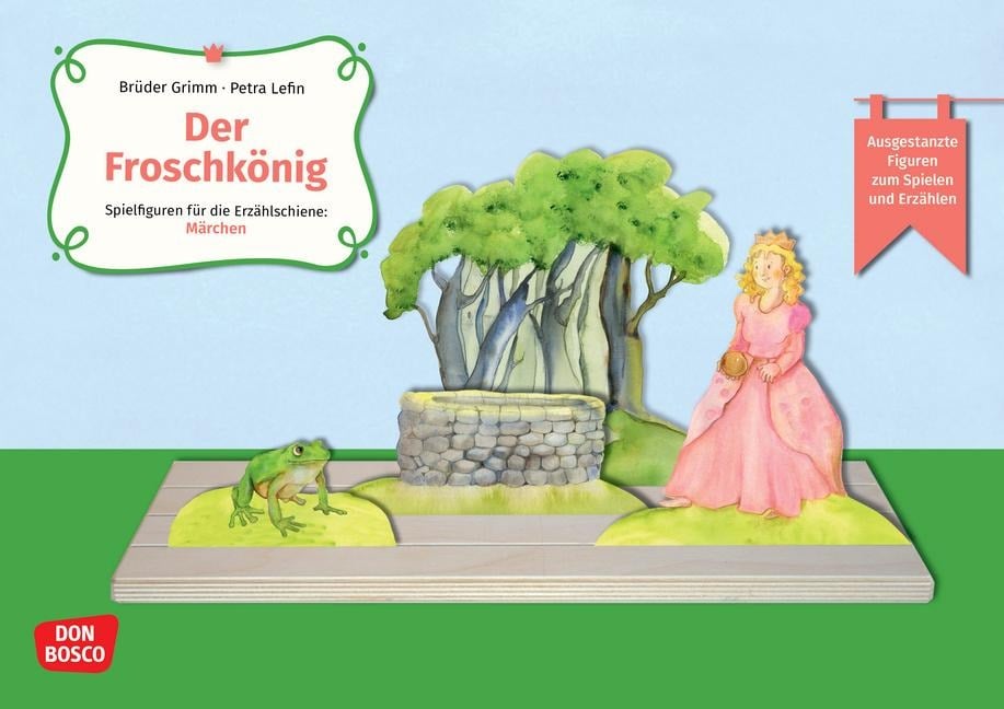 Der Froschkönig. Erzählschienen-Figurenset - Brüder Grimm