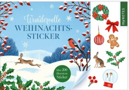 Cover-Bild zum Titel 'Wundervolle Weihnachtssticker' von ''