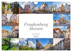 Cover-Bild zum Titel 'Frankenberg Hessen Impressionen (Wandkalender 2026 DIN A4 quer), CALVENDO Monatskalender' von 'Dirk Meutzner'