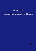 Cover-Bild zum Titel 'Über das letzte fermatsche Theorem' von 'Benno Lind'