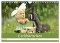 Eichhörnchen - Abenteuer mit Freund Teddy (Wandkalender 2024 DIN A4 quer), CALVENDO Monatskalender - Birgit Cerny