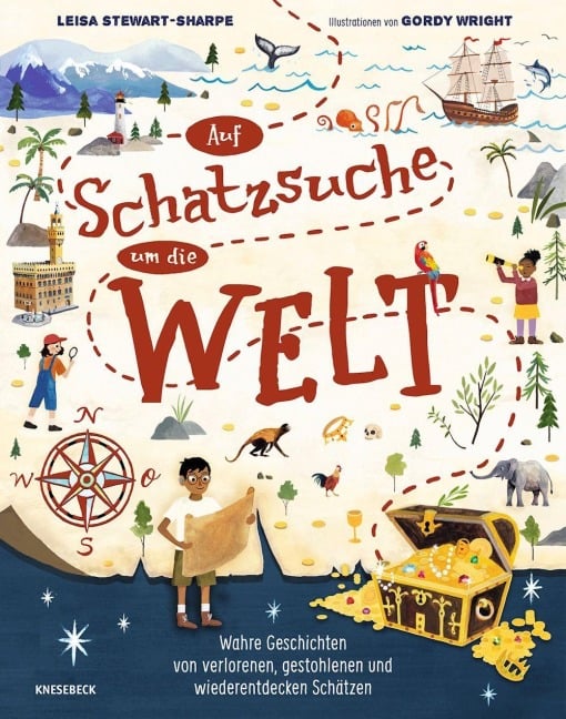Auf Schatzsuche um die Welt - Leisa Stewart-Sharpe