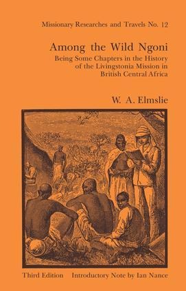 Among the Wild Ngoni - W A L Elmslie