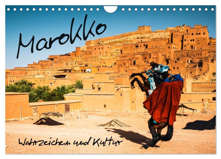 Marokko - Wahrzeichen und Kultur (Wandkalender 2026 DIN A4 quer), CALVENDO Monatskalender - Matteo Colombo