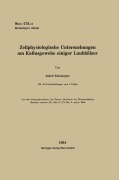 Cover-Bild zum Titel 'Zellphysiologische Untersuchungen am Kallusgewebe einiger Laubhölzer' von 'Jakob Krinzinger'