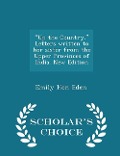 Cover-Bild zum Titel 'Up the Country. Letters Written to Her Sister from the Upper Provinces of India. New Edition - Scholar's Choice Edition' von 'Emily Hon Eden'