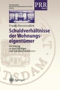Cover-Bild zum Titel 'Schuldverhältnisse der Wohnungseigentümer' von 'Frank Heerstraßen'