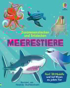 Cover-Bild zum Titel 'Zusammenstecken und Entdecken: Meerestiere' von 'Abigail Wheatley'