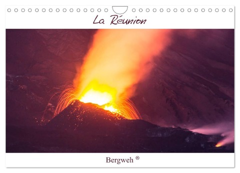 La Réunion - Bergweh ® (Wandkalender 2024 DIN A4 quer), CALVENDO Monatskalender - Barbara Esser