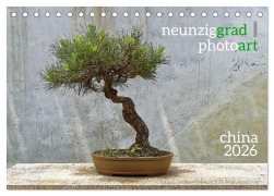 Cover-Bild zum Titel 'neunziggrad I photoart: china (Tischkalender 2026 DIN A5 quer), CALVENDO Monatskalender' von 'Jörn Heller'