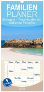 Familienplaner 2026 - Bretagne - Traumküsten im südlichen Finistère mit 5 Spalten (Wandkalender, 21 x 45 cm) CALVENDO - Elisabeth Schittenhelm