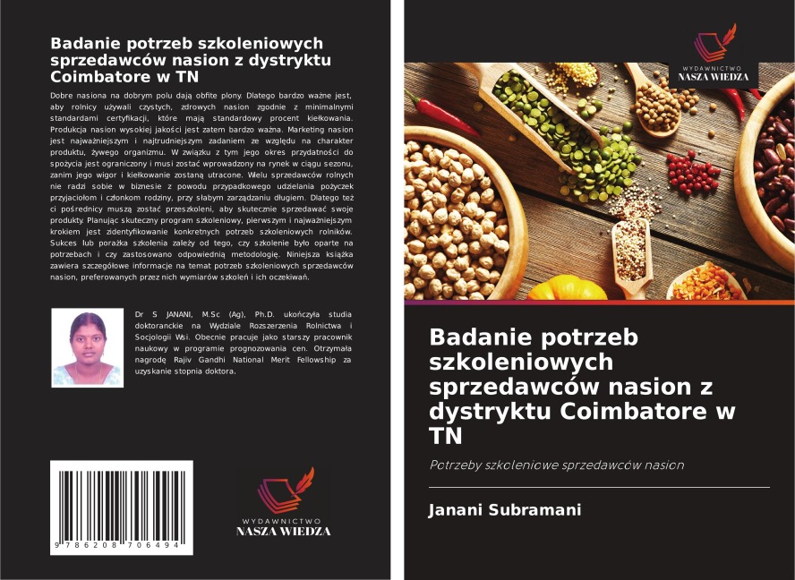 Badanie potrzeb szkoleniowych sprzedawców nasion z dystryktu Coimbatore w TN - Janani Subramani