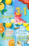 Cover-Bild zum Titel 'Sammelband Liebesglück am Gardasee: Liebe mit einem Hauch von Limoncello, Orangentörtchen trifft Limone, Schneeflöckchen im Zitronenröckchen' von 'Mirjam Schweigkofler'