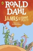 Cover-Bild zum Titel 'James and the Giant Peach' von 'Roald Dahl'