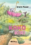 Cover-Bild zum Titel 'Das große Buch von Koko und Kiri' von 'Erwin Moser'