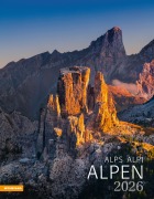Cover-Bild zum Titel 'Alpen Kalender 2026' von ''