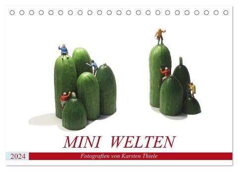 MINI WELTEN (Tischkalender 2024 DIN A5 quer), CALVENDO Monatskalender - Karsten Thiele