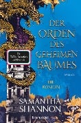 Cover-Bild zum Titel 'Der Orden des geheimen Baumes - Die Königin' von 'Samantha Shannon'