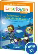 Cover-Bild zum Titel 'Leselöwen 3. Klasse - Geheimagent auf gefährlicher Mission' von 'Michael Petrowitz'