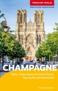 Cover-Bild zum Titel 'TRESCHER Reiseführer Champagne' von 'Heike Bentheimer'