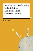 Cover-Bild zum Titel 'Le Petit Prince / Der kleine Prinz' von 'Antoine de Saint-Exupéry'