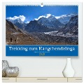 Trekking zum Kangchendzönga (hochwertiger Premium Wandkalender 2025 DIN A2 quer), Kunstdruck in Hochglanz - Andreas Hennighaußen