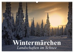 Wintermärchen Landschaften im Schnee (Wandkalender 2026 DIN A2 quer), CALVENDO Monatskalender - Elisabeth Stanzer