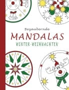 Cover-Bild zum Titel 'Bezaubernde Mandalas - Winter-Weihnachten' von 'Sannah Hinrichs'
