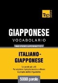 Cover-Bild zum Titel 'Vocabolario Italiano-Giapponese per studio autodidattico - 5000 parole' von 'Andrey Taranov'