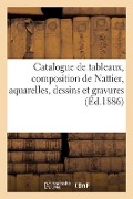 Catalogue de Tableaux Anciens Et Modernes, Composition de Nattier, Aquarelles, Dessins Et Gravures - Eugène Féral