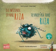 Cover-Bild zum Titel 'Die wütende Spinne Riza (Deutsch-Kurdisch/Kurmancî)' von 'Tülin Koziko¿lu'