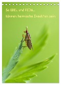 So EDEL und FEIN... können heimische Insekten sein (Tischkalender 2024 DIN A5 hoch), CALVENDO Monatskalender - Karin Berger (Kabefa)