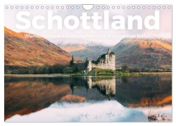 Cover-Bild zum Titel 'Schottland - Wunderschöne Landschaften und einzigartige Natur. (Wandkalender 2027 DIN A4 quer), CALVENDO Monatskalender' von 'M. Scott'