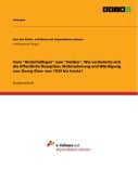 Cover-Bild zum Titel 'Vom "Hinterhältigen" zum "Helden". Wie veränderte sich die öffentliche Rezeption, Wahrnehmung und Würdigung von Georg Elser von 1939 bis heute?' von ''
