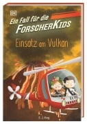Cover-Bild zum Titel 'Ein Fall für die Forscher-Kids 6. Einsatz am Vulkan' von 'S. J. King'