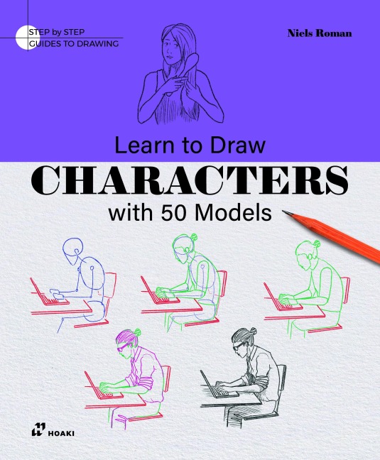 Learn to Draw Characters with 50 Models - Niels Roman
